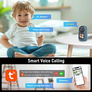 Tuya กล้อง WiFi กล้องวงจรปิดติดตามอัตโนมัติ, กล้องวิดีโอระบบรักษาความปลอดภัย - Product Image 6