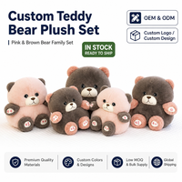 Vente en gros d'ours en peluche doux et mignon oreiller de confort pour enfants poupée de bureau ours en peluche soulagement du stress cadeau d'anniversaire