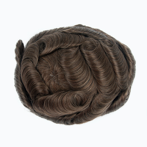 Tupé Invisible para Hombre – Cabello Indio 100% Real, Base de Encaje con Nudo Único - Product Image 6