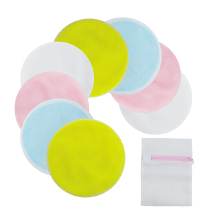 Hot sale reusable makeup pad bamboo make up remover pads - Product Image 1