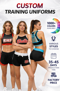 Conjunto de Top Corto y Falda Deportiva de Lujo con Pedrería Degradada en Negro, Transpirable para Práctica Diaria de Danza - Product Image 4