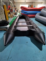 Bateau pneumatique de pêche JIA HAI BOAT 10m avec plancher en aluminium en PVC, certifié CE, capacité de 20 personnes