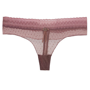 Perizoma Sexy in Pizzo da Donna con Vita Bassa e Taglio a Triangolo, Leggero e Morbido, Seducente T-pants Femminile - Product Image 5