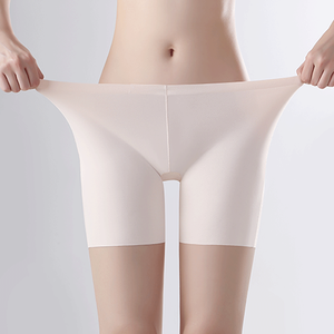 Nuevos Pantalones Cortos de Seguridad de Seda de Hielo, Tejidos, Desnudos, Usables, Ropa Interior Femenina, Bikini, Sin Costuras, Elásticos - Product Image 3