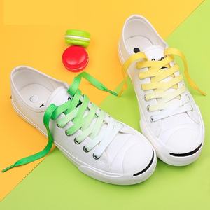 Cordones de Doble Capa Gruesos con Degradado de Arcoíris, Impresos Personalizados al por Mayor, Cordones Coloridos para Zapatillas Deportivas, Zapatos Casuales para Hombre y Mujer - Product Image 2