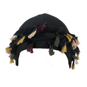 <span class=keywords><strong>Turbante</strong></span> Halo per Bambini, Copricapo Pre-Annodato in Raso Setoso, Elastico con Nappa per Protezione dei Capelli, per Ragazzi e Ragazze - Product Image 2