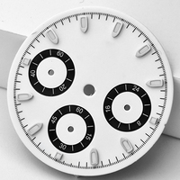 Quadrante Verde Luminoso da 29,5mm, Ricambio per Orologi con Movimento Meccanico Multifunzione VK63, Accessori per Orologi
