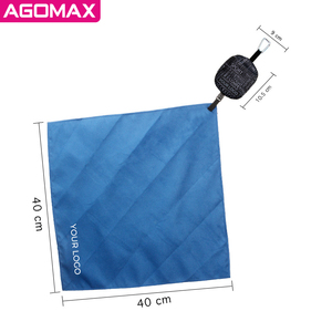 Hot Sale Custom Logo Suede Microfiber Gym <b>Beach</b> <b>Towel</b> Pure Color Sport <b>Towel</b> with Mesh Bag Printed Technics - Product Image 2