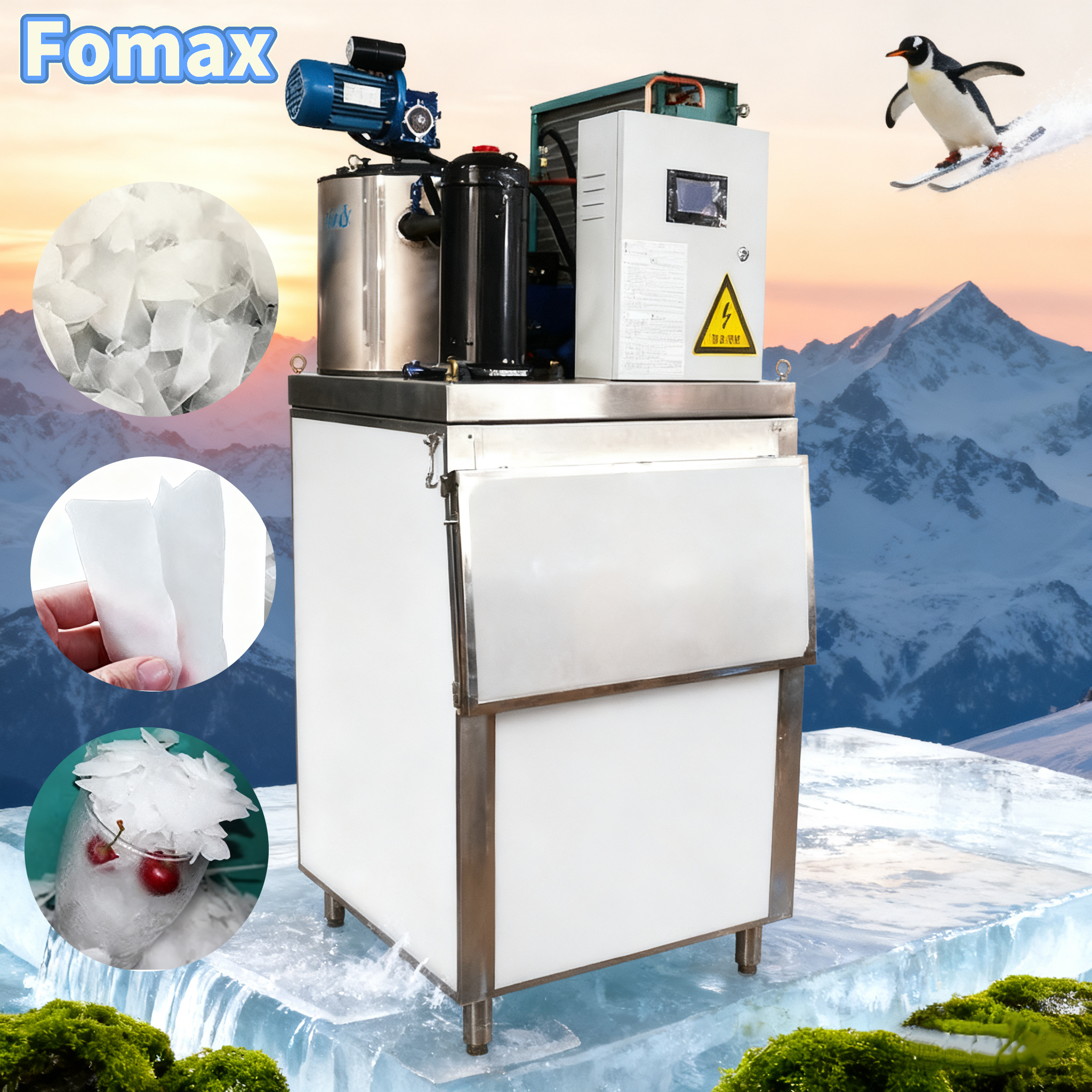 Order Online 1 ton Flake Ice Machine 1k+ | Alibaba.com