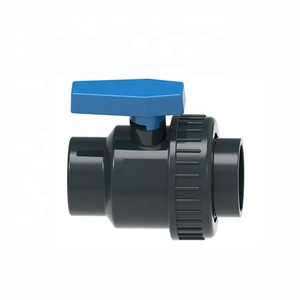중국 플라스틱 <span class=keywords><strong>PVC</strong></span> 20mm ~ 110mm 단일 유니온 볼 밸브 제조 업체 - Product Image 2