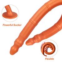 Gode de pénis en silicone souple super long de 60cm avec ventouse forte Stimulation du vagin Massage de la Prostate jouets sexuels pour homme et