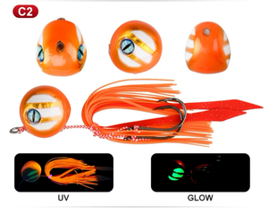 Oem 60g-200g Inchiku <strong>Madai</strong> Slider <strong>Jig</strong> Lure Snapper Tai Kabura Sliding Slow <strong>Jig</strong> With Rubber Tail Skirt Hook - Product Image 4