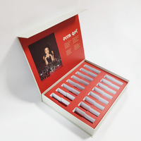 Logo personnalisé de luxe produit cosmétique de beauté maquillage vide brillant à lèvres boîte paquet baume à lèvres rouge à lèvres brillant à lèvres boîte d'emballage