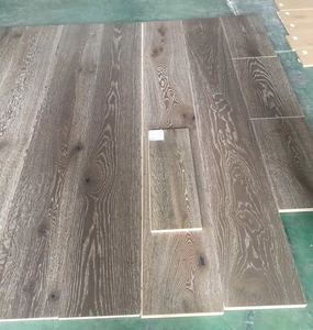 Pavimento in Rovere Europeo Naturale per Interni, Multistrato, Plancia Larga, Rovere Bianco con Superficie Affumicata, Parquet Ingegnerizzato - Product Image 3