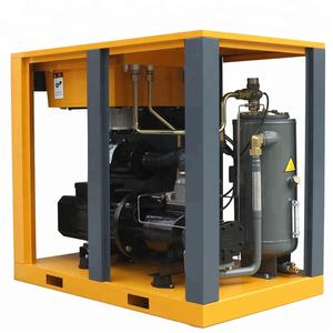 Высокоэффективный двухступенчатый винтовой компрессор Higer с регулируемой частотой вращения (PM VSD), 37 кВт/45 кВт, с повышенной производительностью и энергосбережением - Product Image 5