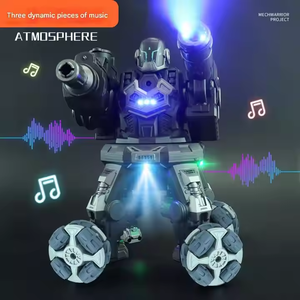 2.4G <span class=keywords><strong>Combat</strong></span> <span class=keywords><strong>Robot</strong></span> Télécommande Voiture <span class=keywords><strong>Robot</strong></span> Parent-enfant <span class=keywords><strong>Jouet</strong></span> Interactif Cadeau pour Enfants RC <span class=keywords><strong>Robot</strong></span> Jouets - Product Image 5