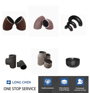 90 độ thép carbon khuỷu tay phụ kiện đường ống ASME b16.9 tiêu chuẩn mịn bề mặt sơn áp lực cao 12 mét + Gia công thép hợp kim - Product Image 6