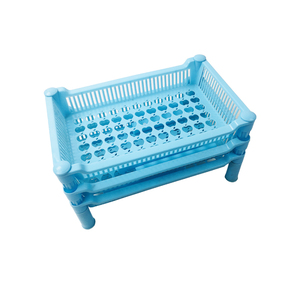 Multifunction Modern Plastic 3-Tier Foldable <strong>Toys</strong> Organizer Display <strong>Shelf</strong> for Bathroom and Living Room Storage - Product Image 4