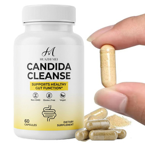 Cápsulas OEM/ODM <span class=keywords><strong>Candida</strong></span> Cleanse para Equilibrio del Microbioma, Apoyo Intestinal y del Colon, Desintoxicación Intestinal para Adultos - Product Image 2