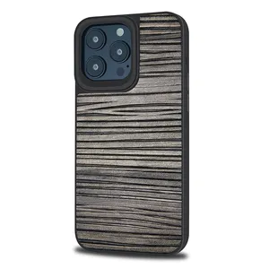 Custom PU Leather Phone Case Striped Pattern Leather Inner Microfiber Phone Cover For IPhone 14 Pro/plus/pro Max