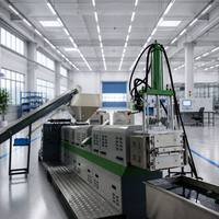 Ligne de granulation de plastique PP PE monophasée, système d'extrusion de granulés pour le recyclage des flocons de plastique usagés, écoénergétique