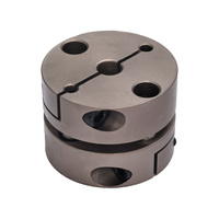 Accouplements d'arbre de servomoteur à soufflets métalliques flexibles avec vis à blocage d'usine, support OEM personnalisable
