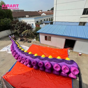 Tentáculos de Pulpo Inflables Morados para Actividades de Verano, Tentáculos de Pulpo Inflables para Decorar Edificios - Product Image 5