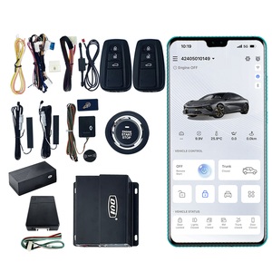 2025 Bán Buôn Phổ Thông Minh Xe Hệ Thống Báo Động Với Ứng Dụng Điện Thoại Bluetooth Đẩy Bắt Đầu Hệ Thống Động Cơ Bắt Đầu Dừng Keyless Nhập - Product Image 2