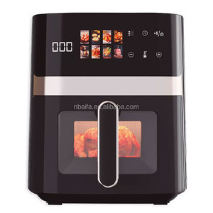 Aifa <span class=keywords><strong>XXL</strong></span> capacità friggitrice ad aria con Display digitale 8L 6L friggitrice ad aria in acciaio inox 8 9 litri famiglia oli da cucina - Product Image 5