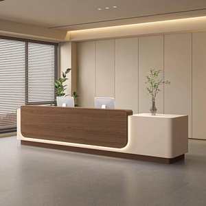 Comptoir <span class=keywords><strong>de</strong></span> réception minimaliste moderne pour entreprise, salon <span class=keywords><strong>de</strong></span> <span class=keywords><strong>beauté</strong></span>, magasin <span class=keywords><strong>de</strong></span> vêtements, bar, hall d'hôtel, caisse - Product Image 3