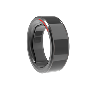 Anillo Inteligente de Salud con Monitor de Ritmo Cardíaco y Presión Arterial, Resistente al Agua 5ATM, para Fitness, Android e iOS, para Hombre - Product Image 1