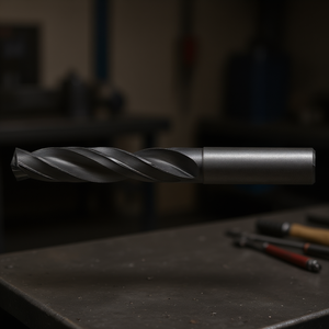 Carbide <b>Drill</b> Bit TA1044 5xD Nano TiAlN Coated With 4 Guide Pads For Machine Tools - Product Image 3