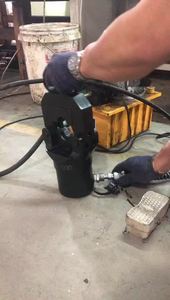 Outils de sertissage hydrauliques <span class=keywords><strong>FYQ</strong></span> tête d'outils de sertissage pour la construction électrique de fil de câble actionnée par la pompe hydraulique électrique - Product Image 6