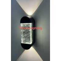 Moderna lampada da parete a LED dorato quadrato stile minimalista novità applique da parete per la decorazione della casa e l'illuminazione ambientale - Product Image 1