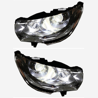 Phares à LED complets personnalisés pour Citroen C4L feux avant à lentille de projecteur bi-xénon avec DRL