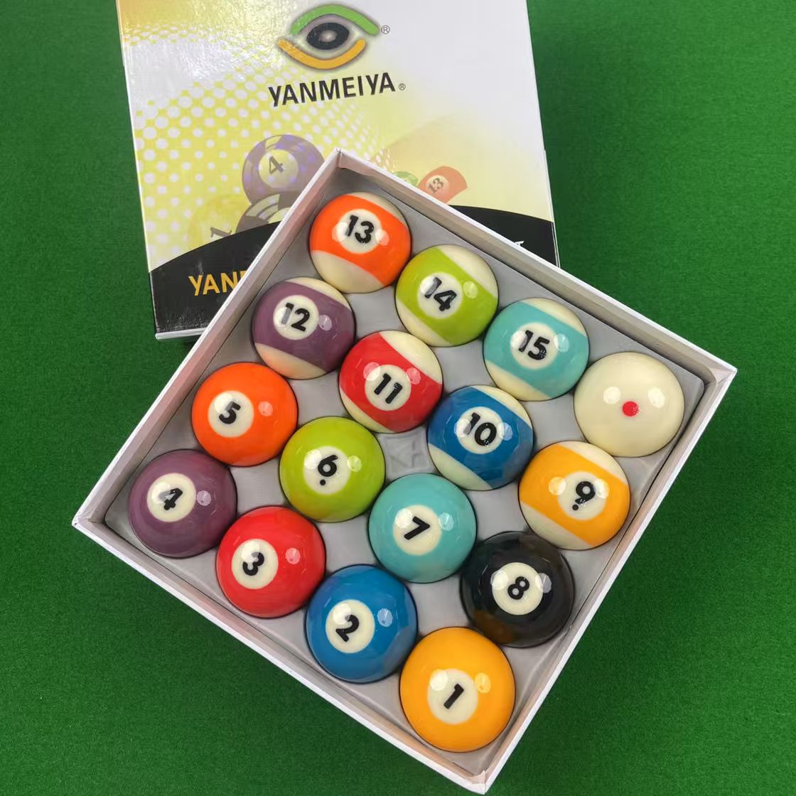 ビリヤード CYCLOPBALL Colorful 57.2mm Cyclops Resin Billiard Pool Ball Set - OEM