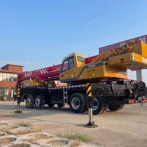 Grue de camion d'occasion Sany STC800, grue mobile de 80 tonnes, flèche hydraulique, grue montée sur camion 4x4 - Product Image 3