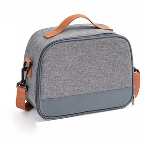 Bolsa térmica con aislamiento de papel de aluminio a precio de fábrica, bolsa térmica resistente al agua a prueba de fugas, organizador de Almuerzo - Product Image 3