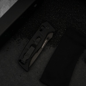Couteau pliant Tredknix BM273, acier 7cr15, lame à pointe clip, bord plat, manche G10, chasse et camping, combat, OEM ODM - Product Image 2