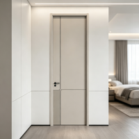 Porte en bois moderne pour résidence, porte en bois sur mesure pour projet de maison, entrée d'appartement, design d'habitation