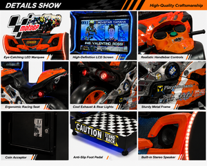 LECHUANG Máquina de Videojuegos de Carreras de Autos de <span class=keywords><strong>Segunda</strong></span> <span class=keywords><strong>Mano</strong></span> con Volante y Pedales para Parques de Diversiones, Centros Comerciales y FECs - Product Image 6