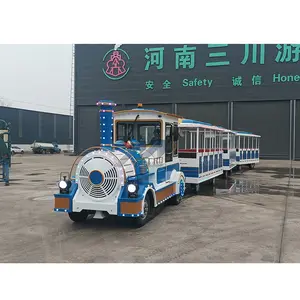 Yimiao 새로운 유원지 맞춤형 유원지 매력 전기 디젤 관광 인적 미답 기차 판매