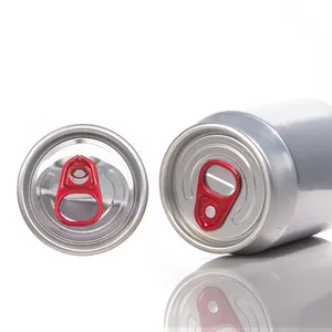 Low MOQ Soda Can Covers Sot/rpt 200#-209# custom logo Aluminum Eoe For Juice Beer Drinks