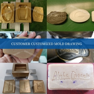 Xà Phòng Dập Máy Xà Phòng Tự Động Tạo Thành Máy Tùy Chỉnh Đúc Biểu Tượng Thanh Xà Phòng Dập Làm Giá Máy - Product Image 5