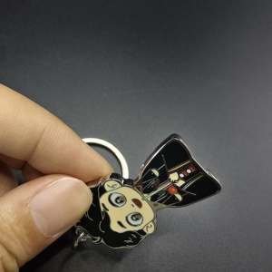 Llavero de Lujo Vintage Personalizado de Doble Cara con Esmalte Duro y Niquelado, Balanza de la Justicia para <span class=keywords><strong>Abogados</strong></span> y Jueces, Souvenir Legal, Regalo al por Mayor - Product Image 5