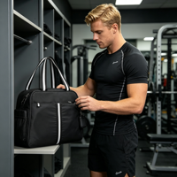 Sac de raquette en maille à prix abordable, personnalisable avec logo, sac de sport à fermeture éclair, sac de tennis de marque avec plusieurs styles imprimés en stock, conception spéciale, pochette DIY