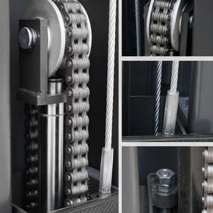 दोहरे सिलेंडर हाइड्रोलिक डिजाइन 4200 किलोग्राम उठाने की क्षमता 3 + 2 ब्रैकेट दो पोस्ट कार लिफ्ट डबल सिलेंडर हाइड्रोलिक लिफ्ट - Product Image 3