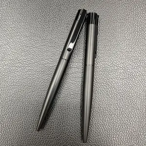 JX-ma1 Promotional Business Gift Matte Black Finish Metal Pen Premium Durable Twist Action Ballpoint Pen