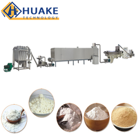 Ligne de production automatique de poudre nutritionnelle instantanée, machine extrudeuse à double vis pour céréales de riz pour bébés