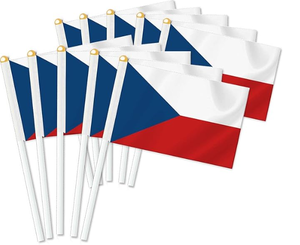 Aficionados al fútbol personalizados Juegos de productos de regalo alegre Guantes Bolsa Almohada Gorro de <span class=keywords><strong>baño</strong></span> Banderas nacionales checas - Product Image 6